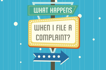 What happens when I file a complaint?